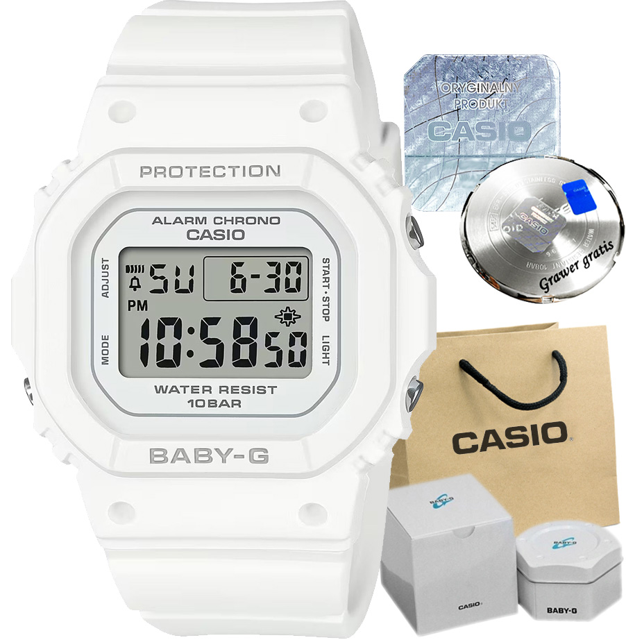 Dámské hodinky Casio Baby-g pro dívky Gravírování