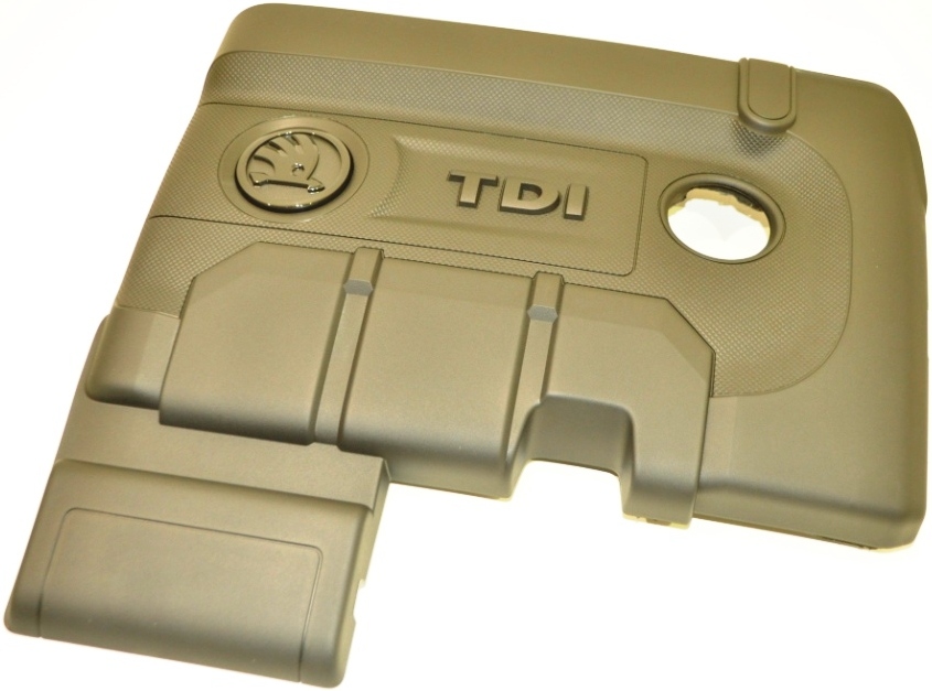 POKRYWA SILNIKA SKODA FABIA III RAPID 1.4 TDI