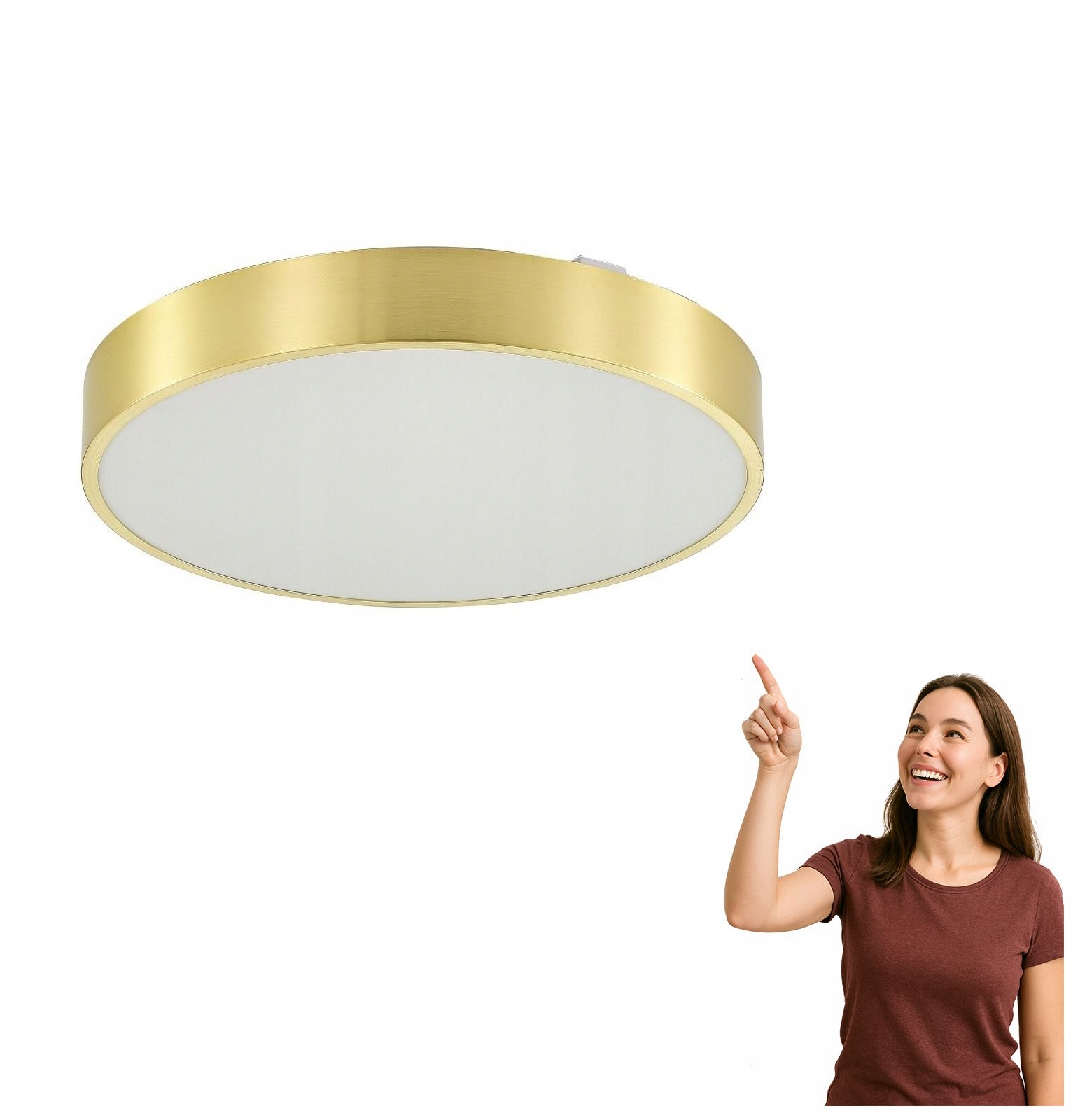 Led stropná lampa 50W Nadi MS724-R500-GD Zuma Line