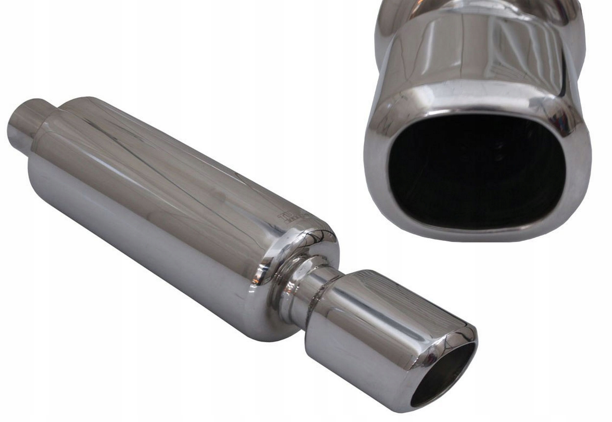 TŁUMIK SPORTOWY PRZELOTOWY montaż 2,25'' TurboWorks