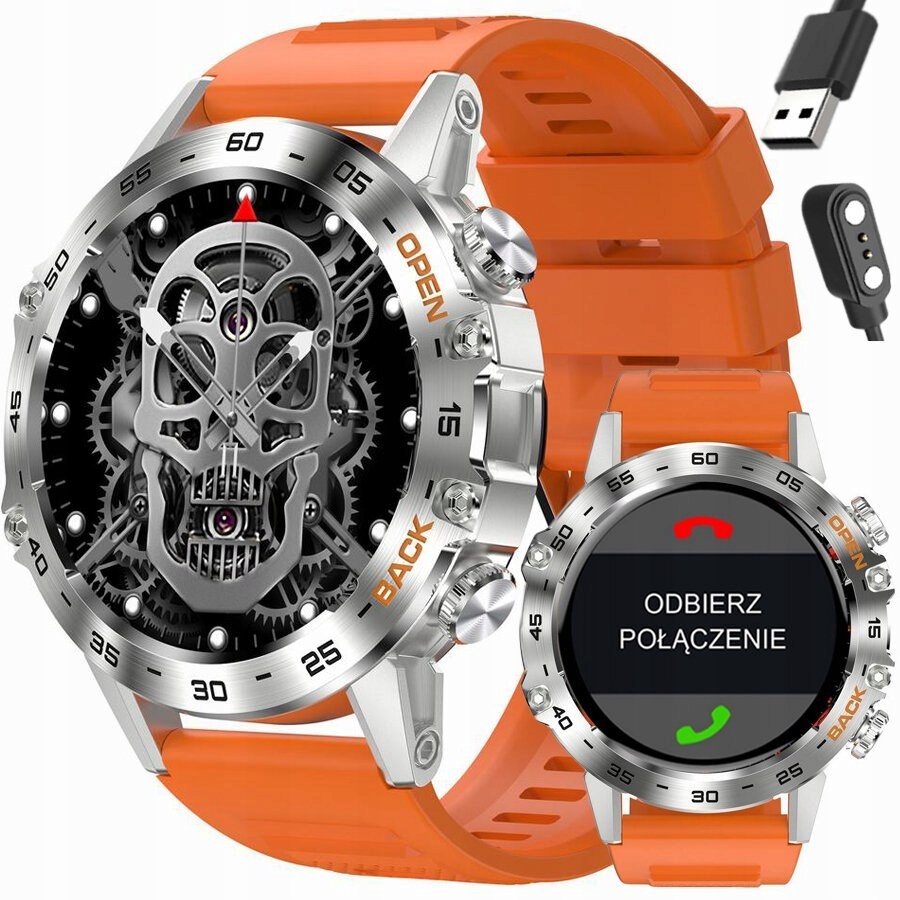 Smartwatch Mužský Gravity GT9-9 Vykonávanie Spojov, Tlakomer (sg021