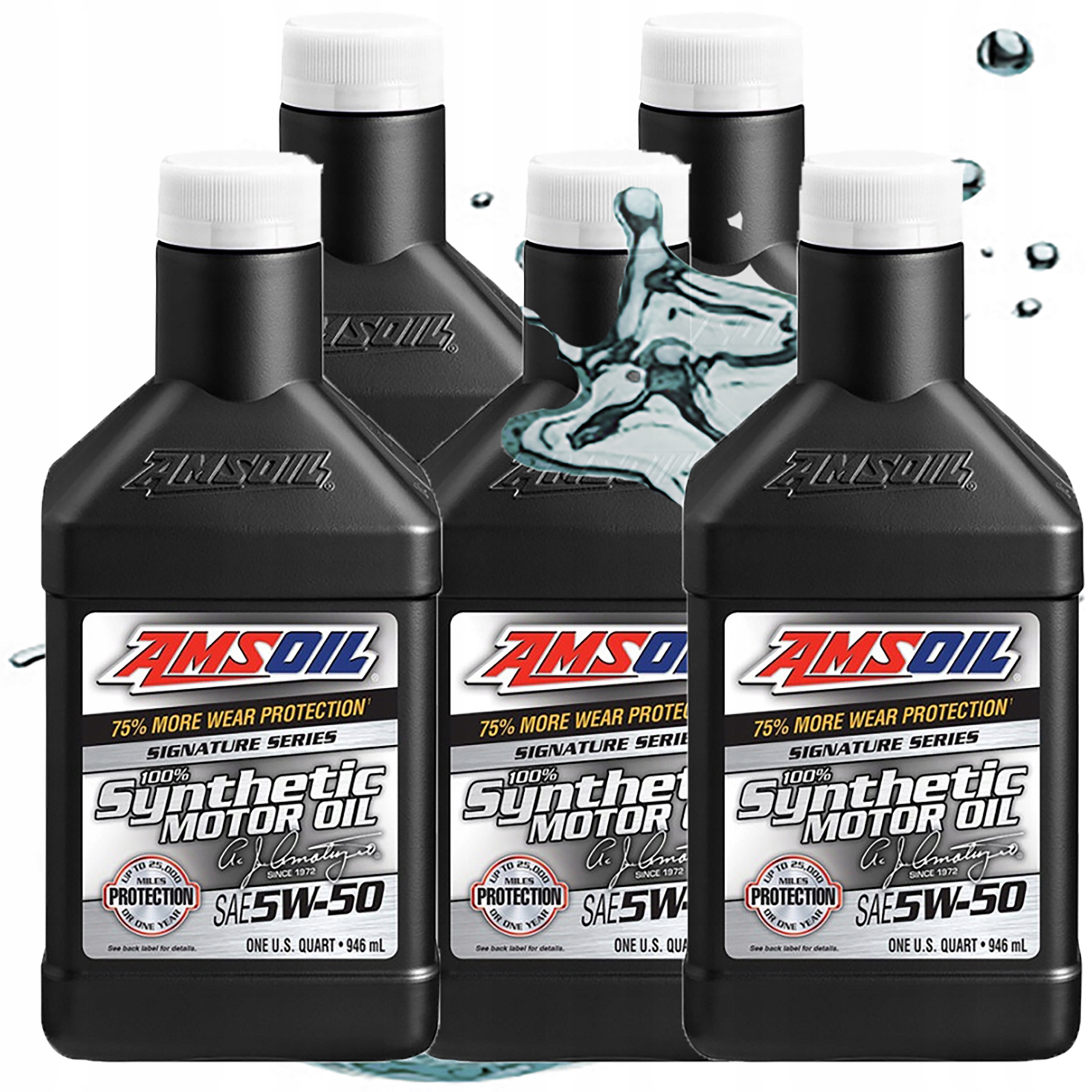 Syntetický Motorový Olej Amsoil 5W50 Signature Mustang Amr 4,73L