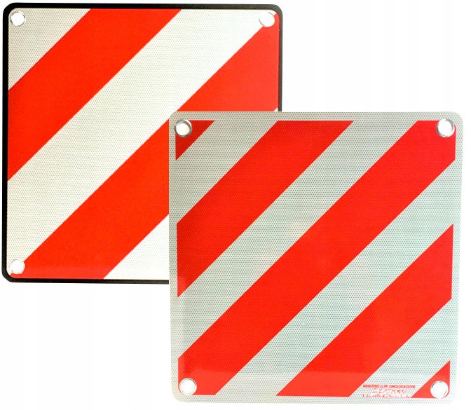 Попереджувальна табличка Італія Іспанія 50x50 см