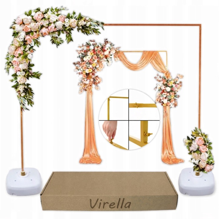 Stojan Na Balóny Stojan Na Balónky Zlatý Svatební Hostina Svatba Svaté Přijímání Narozeniny 2,2 M