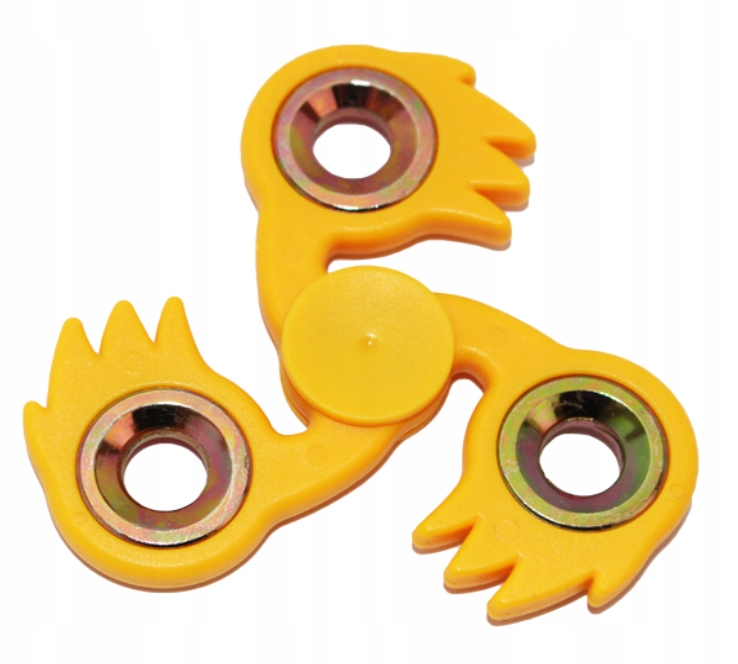 

Orginalny Hand Fidget Spinner Żółty