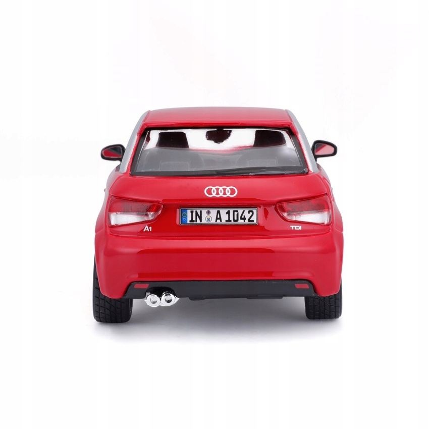 Audi A1 1:24 model Bburago 18-22127 czerwony Certyfikaty, opinie, atesty CE