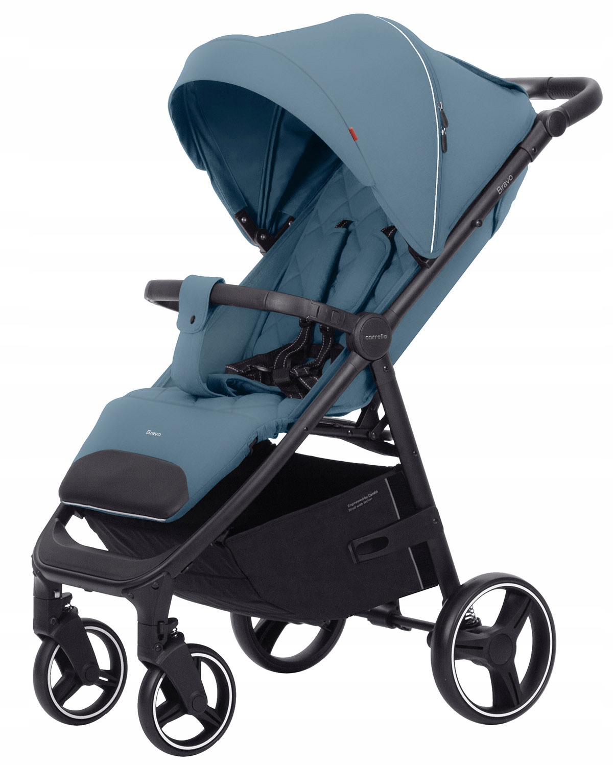 Wózek spacerowy CARRELLO BRAVO 2024 ICE BLUE