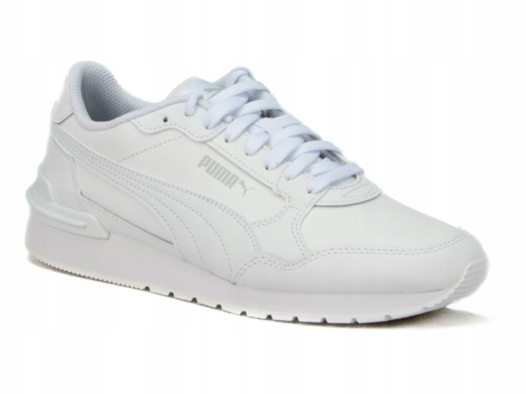 Dámské sportovní boty Puma St Runner v4 399736-02 bílé kožené tenisky 36