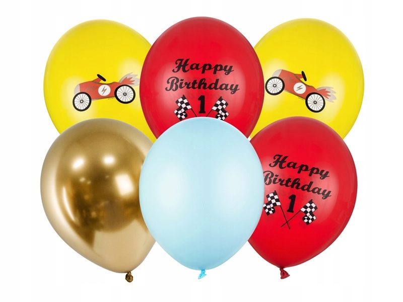 

Balony 30cm, Happy Birthday, mix