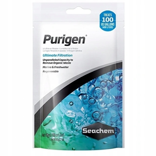 

Purigen 100ML Seachem Wkład Kryształ Woda