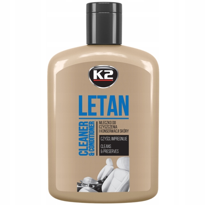 K2 Letan Leather czyści i chroni skórę 2w1 250ml