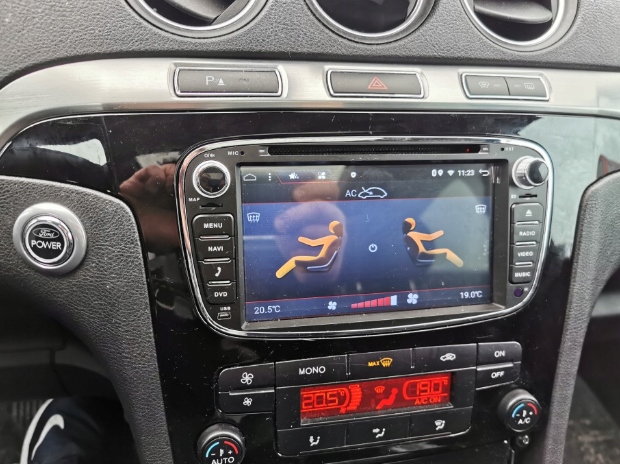 RADIO ANDROID FORD MONDEO FOCUS GALAXY S-MAX DSP! Odtwarzane formaty plików .aac .ape .flac .mp3 .wav .wma