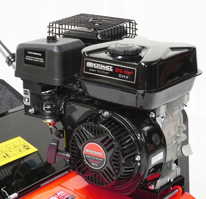 Aerator wertykulator spalinowy Hortmasz 40cm HWS350 dwa wałki BARDZO MOCNY Marka Hortmasz