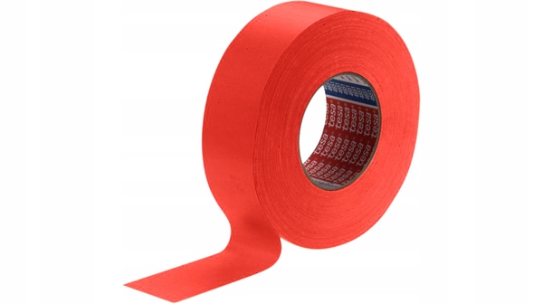 Tesa Lepiaca páska tkanina plast 38 mm x 50 m červená