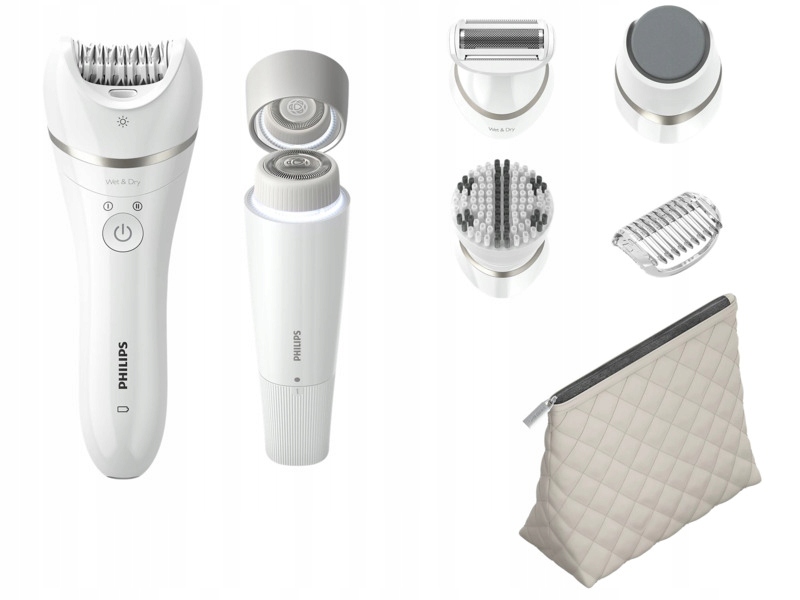 Depilator Philips Beauty Set 9000 BRE770/92 7w1 Bikini Nogi Twarz