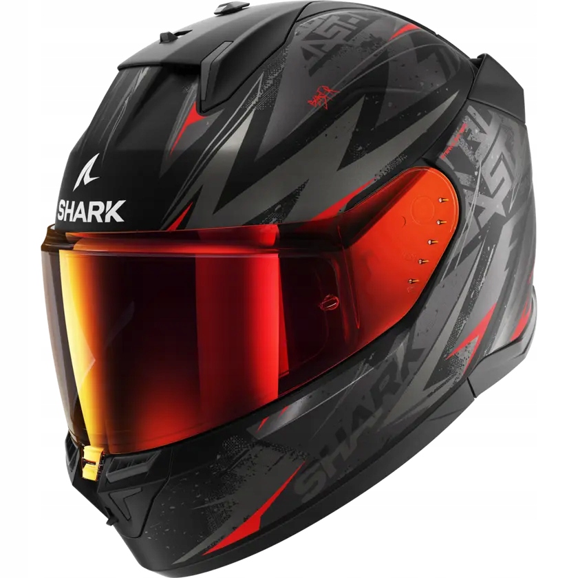 Integrálna motocyklová prilba Shark D-skwall 3 Blast-r Red Mat L