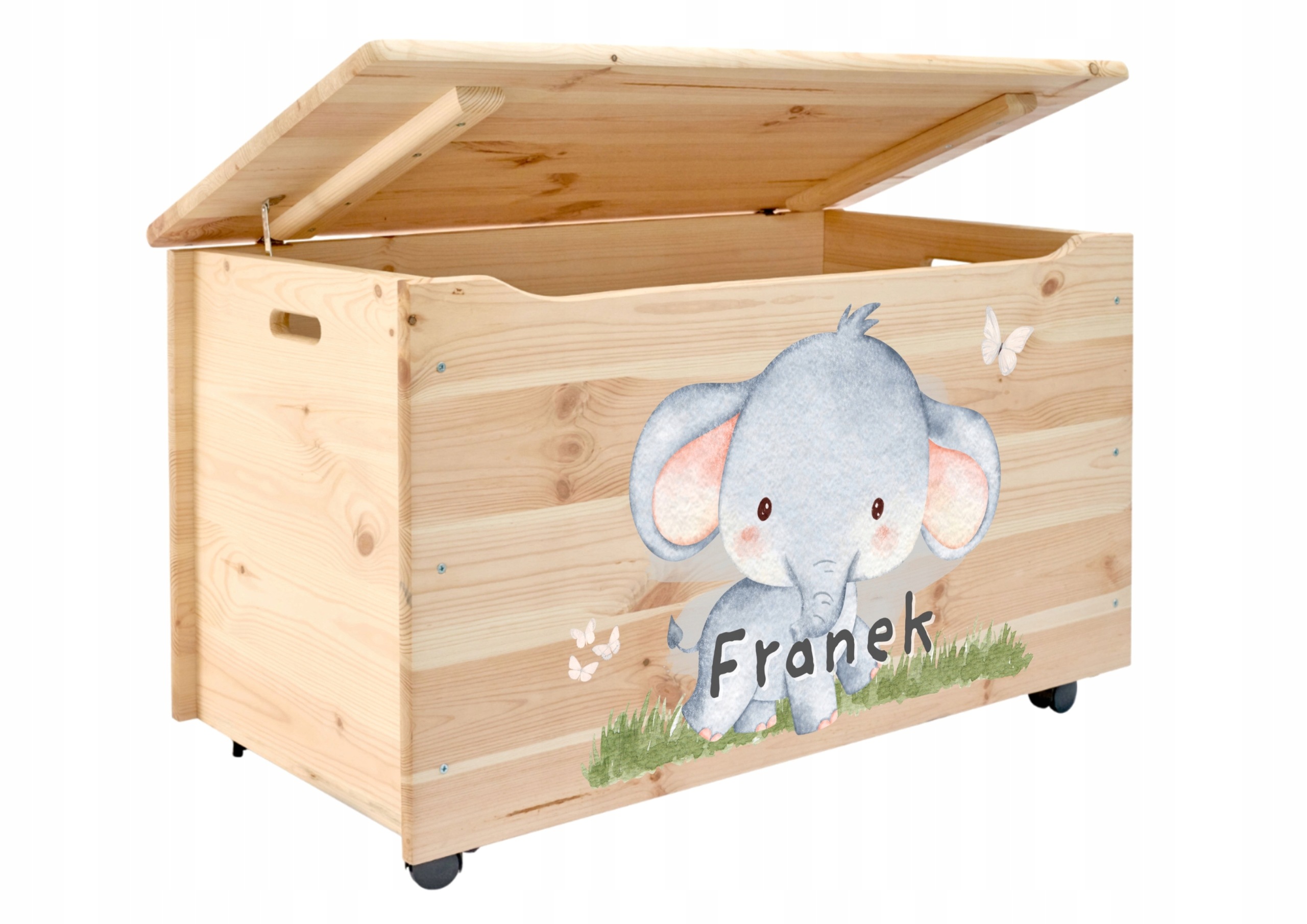 Pojemnik Skrzynia Na Zabawki Kufer Do Pokoju Dziecka Personalizowany Nadruk
