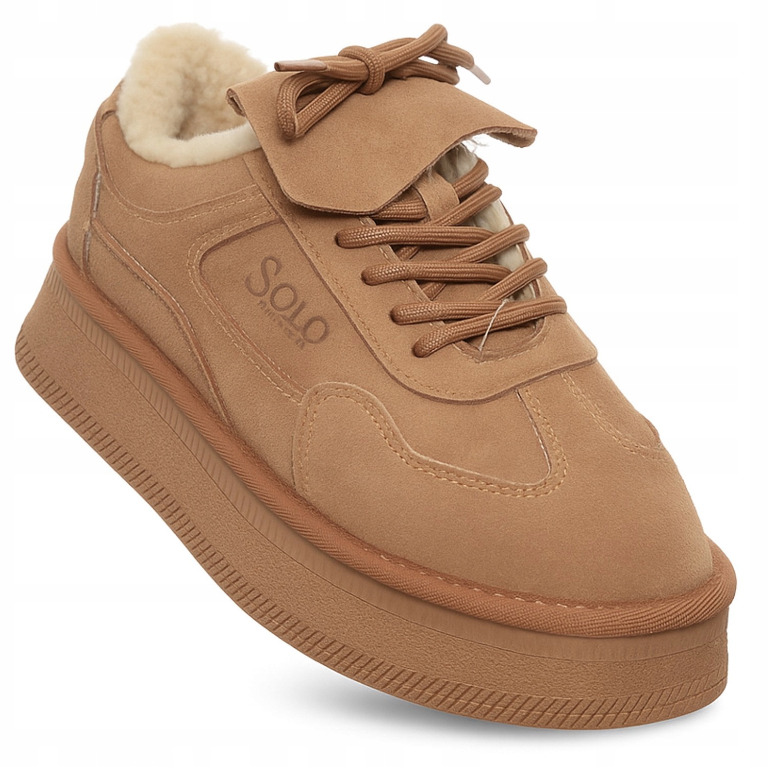 Solo Soprani Dámské Boty na platformě, zateplené, pohodlné zimní boty SSW521P34