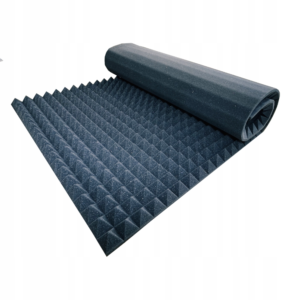 Akustická absorpční pěna Abm bez lepidla Piramidki 50 mm 100 x 200 cm