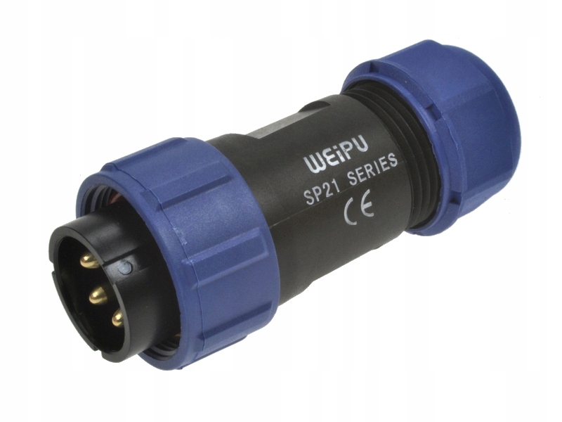 

Wtyk 5 pin 4,0mm2 30A 500V IP68 Weipu