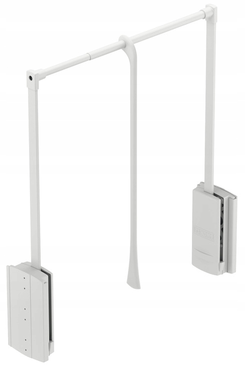 Pantograf Hafele 2004 celý bílý 77 až 120 cm 10 kg ne čínský