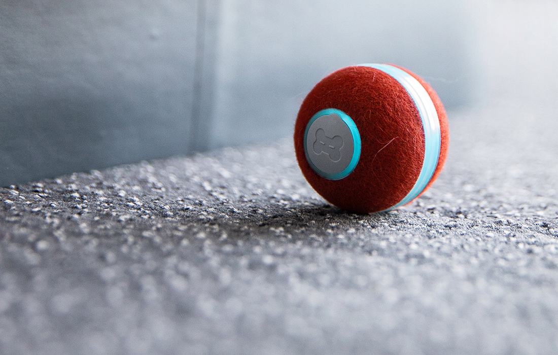 MINGE INTERACTIVĂ CHEERBLE PENTRU PISICI JUCĂRIE M1 FELT 3 MODURI LED 42MM Greutate 40 g