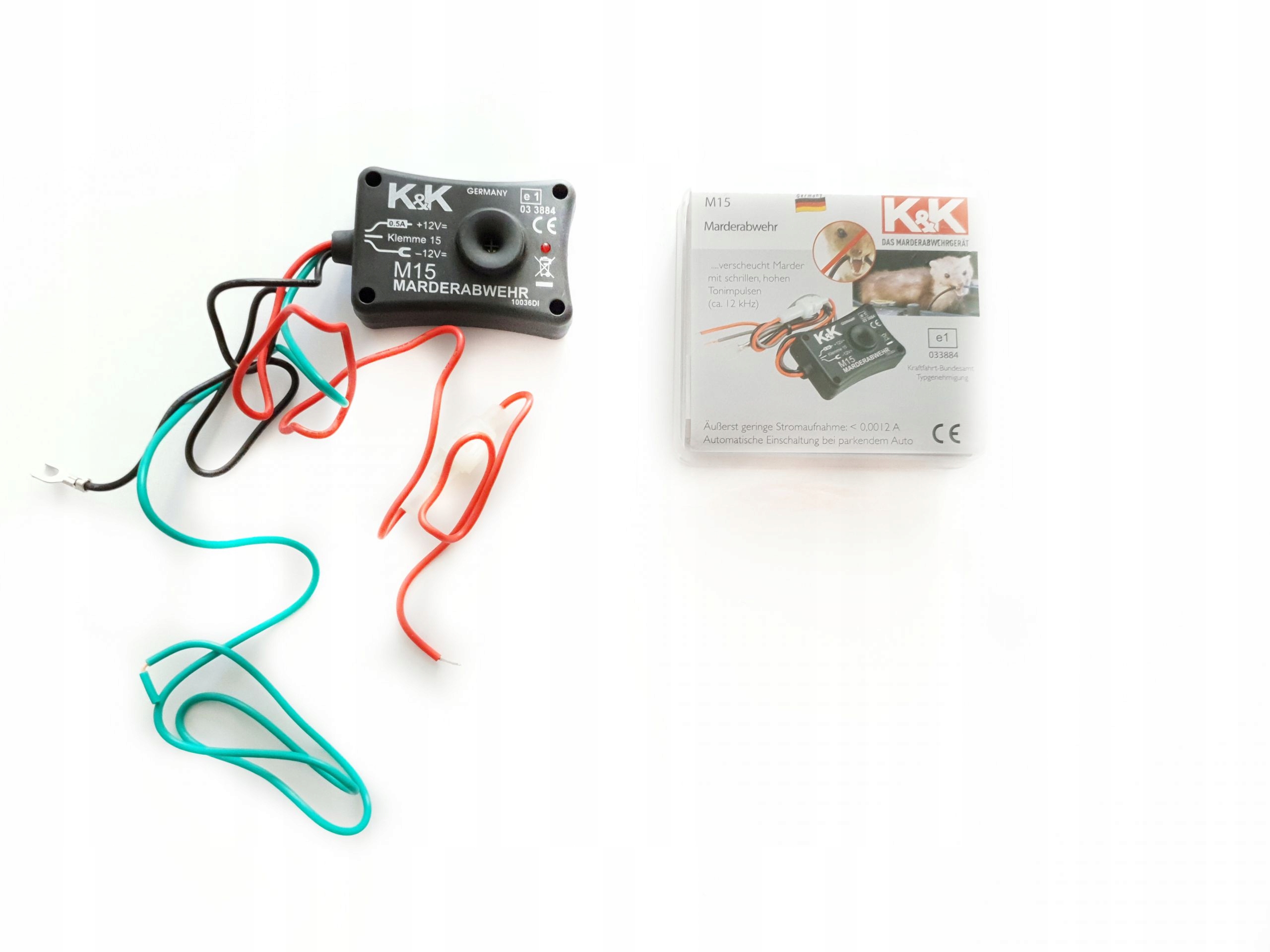 Antikuna Ultrazvukový odpuzovač alarmu proti kunám K&k Mini