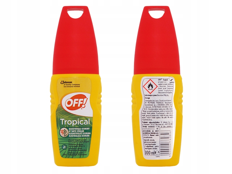 

Off! Tropic Sprey Atomizer Komary Kleszcze 100ml