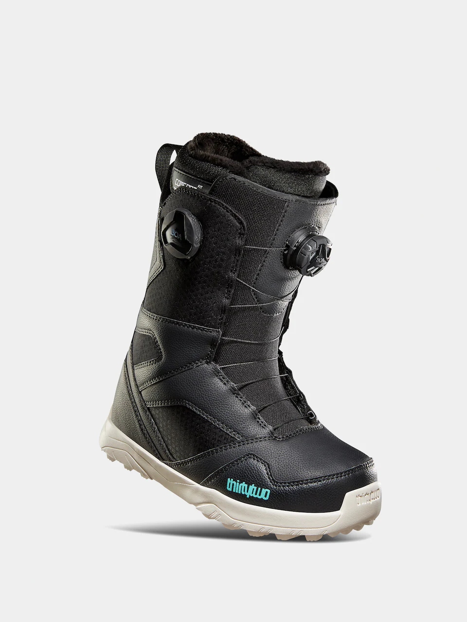 THIRTYTWO STW DOUBLE BOA BLACK WM r.36,0 2023...FS