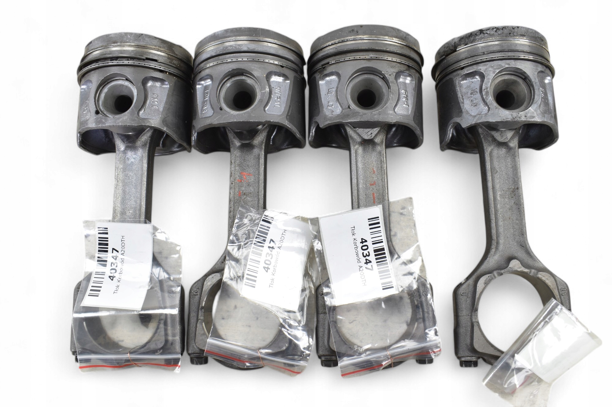 piston connecting rod OPEL INSIGNIA A ASTRA J 2.0 CDTI A20DTH A20DTL A20DT WYMIARY
