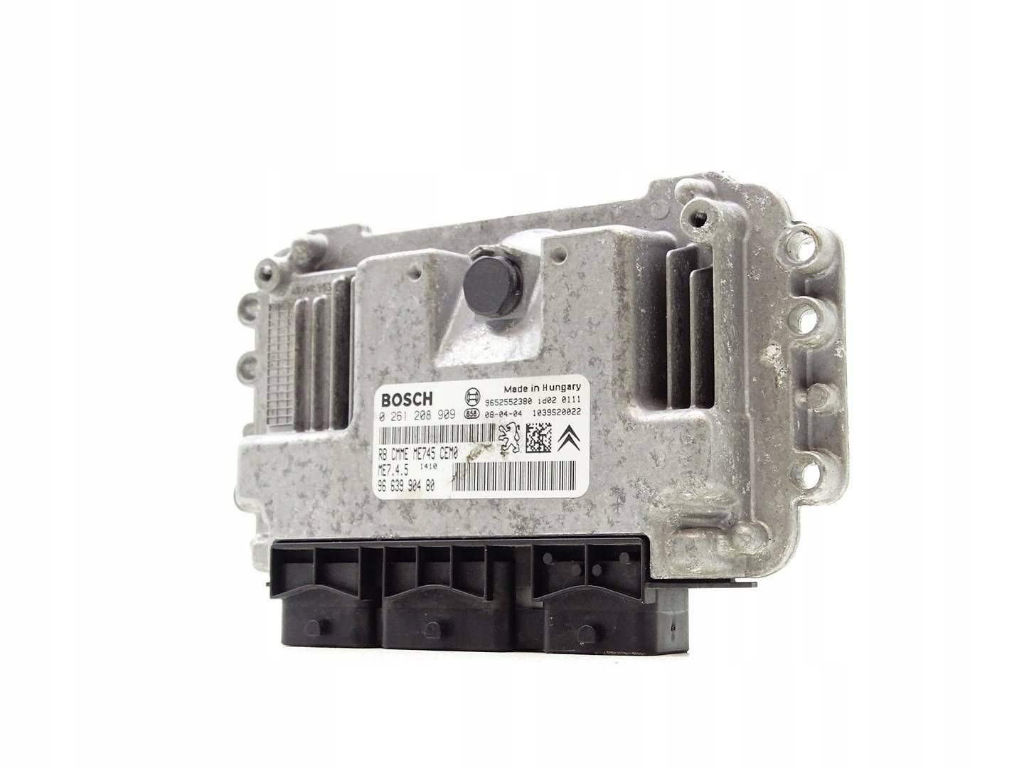 control unit of the engine computer PEUGEOT 307 9652552380