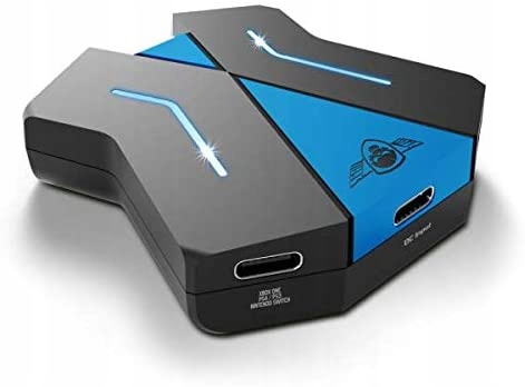 Hub Usb Spirit of Gamer Crossgame Niebieski Adapter Klawiatury I Myszy