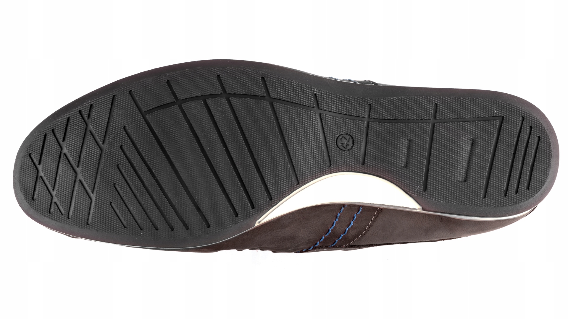 Mokasyny męskie POLSKIE buty skórzane brązowe 48 Marka Komodo