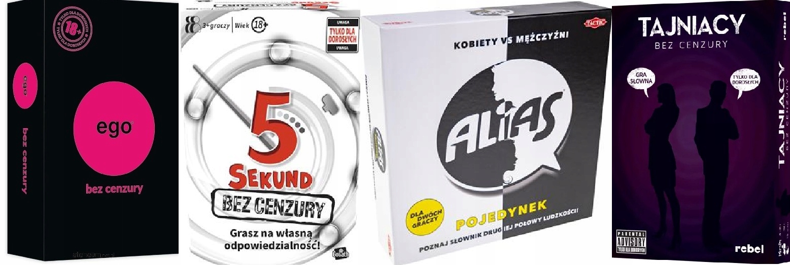 Ego bez cenzury 5 sekund Bez Cenzury+ Tajniacy Bez Cenzury+ Alias kobiety