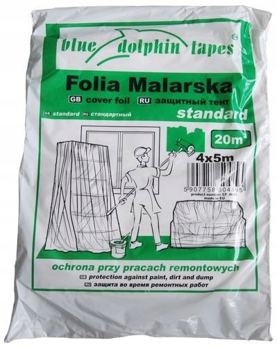 

Blue Dolphin Folia Malarska Standard 4X5M
