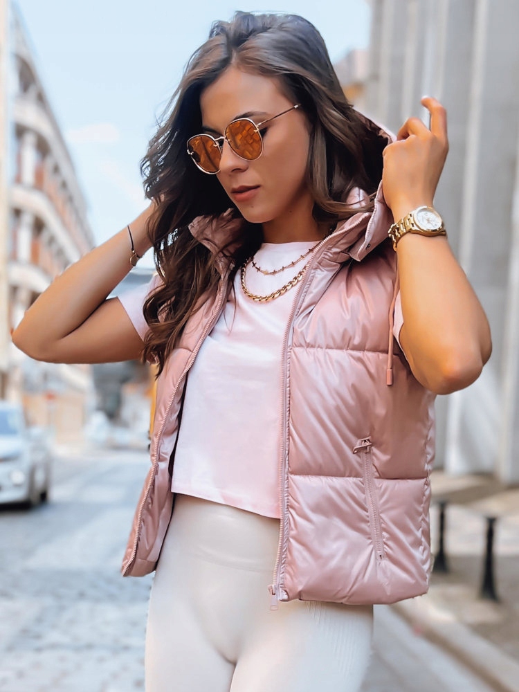 PIKOWANA KAMIZELKA DAMSKA Z KAPTUREM roz. M Marka Dstreet