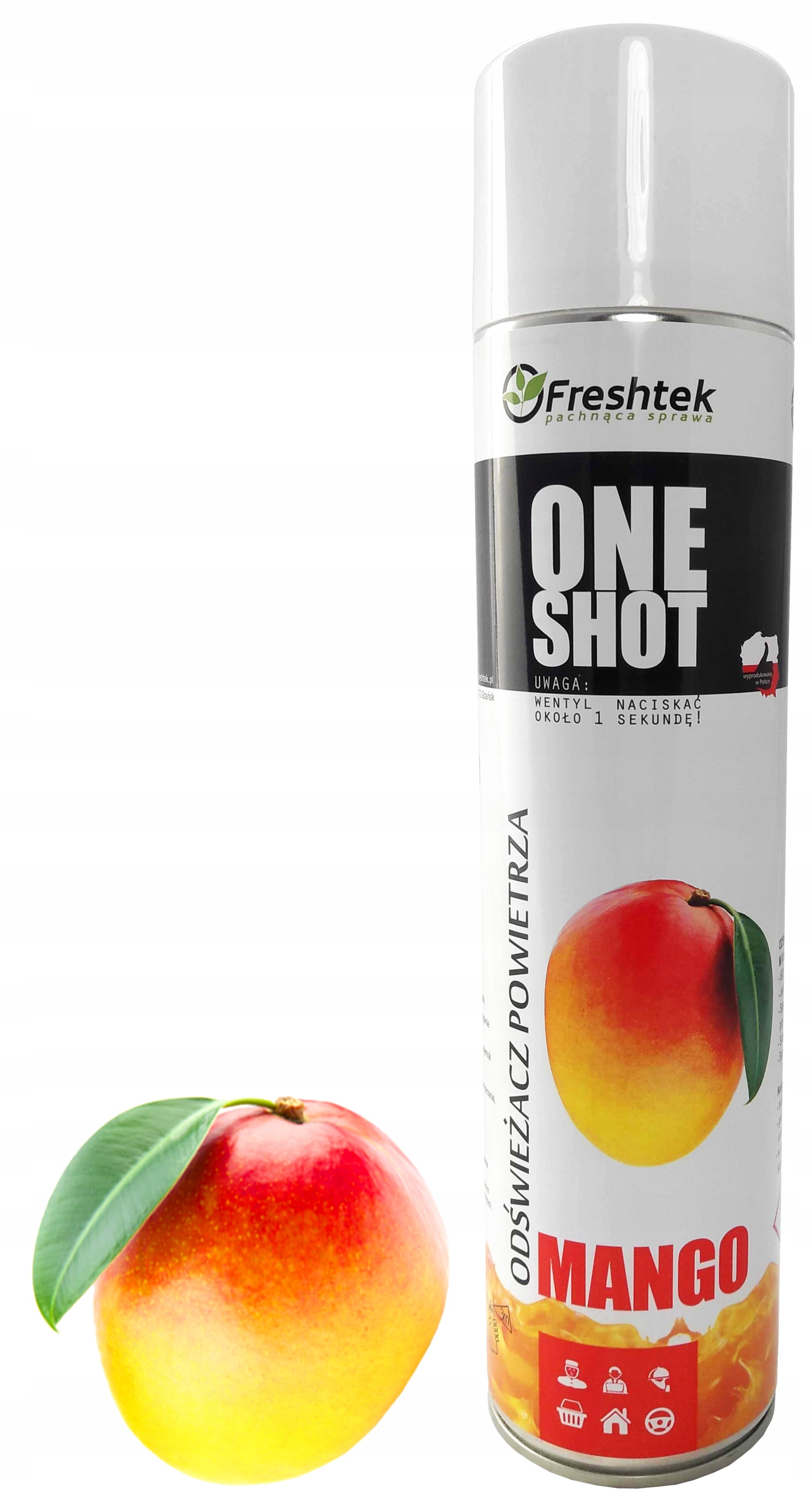 

Neutralizator zapachów Freshtek One Shot Mango