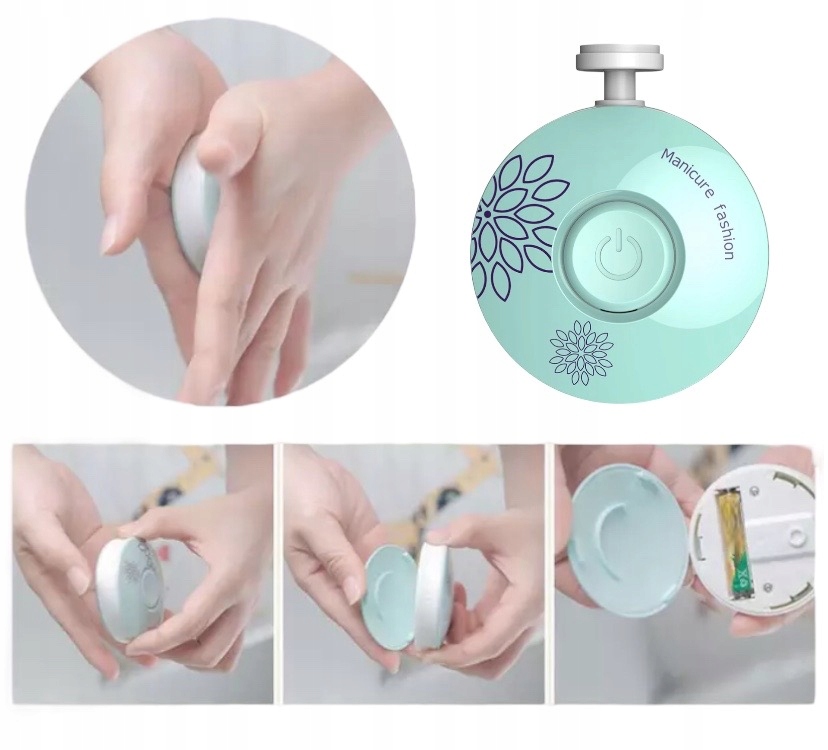 ELEKTRYCZNY OBCINACZ DO PAZNOKCI DLA NIEMOWLĄT Marka Rite Aid