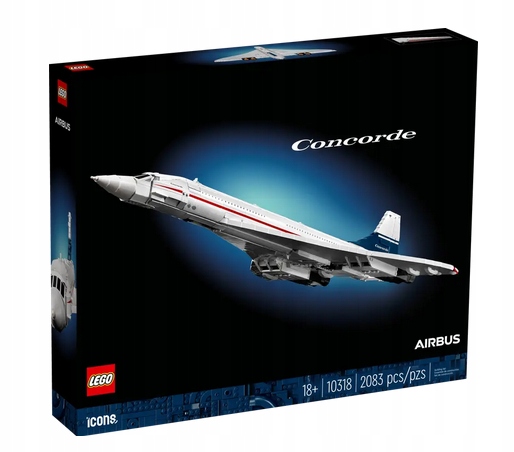 Lego 10318 Ikony – Concorde