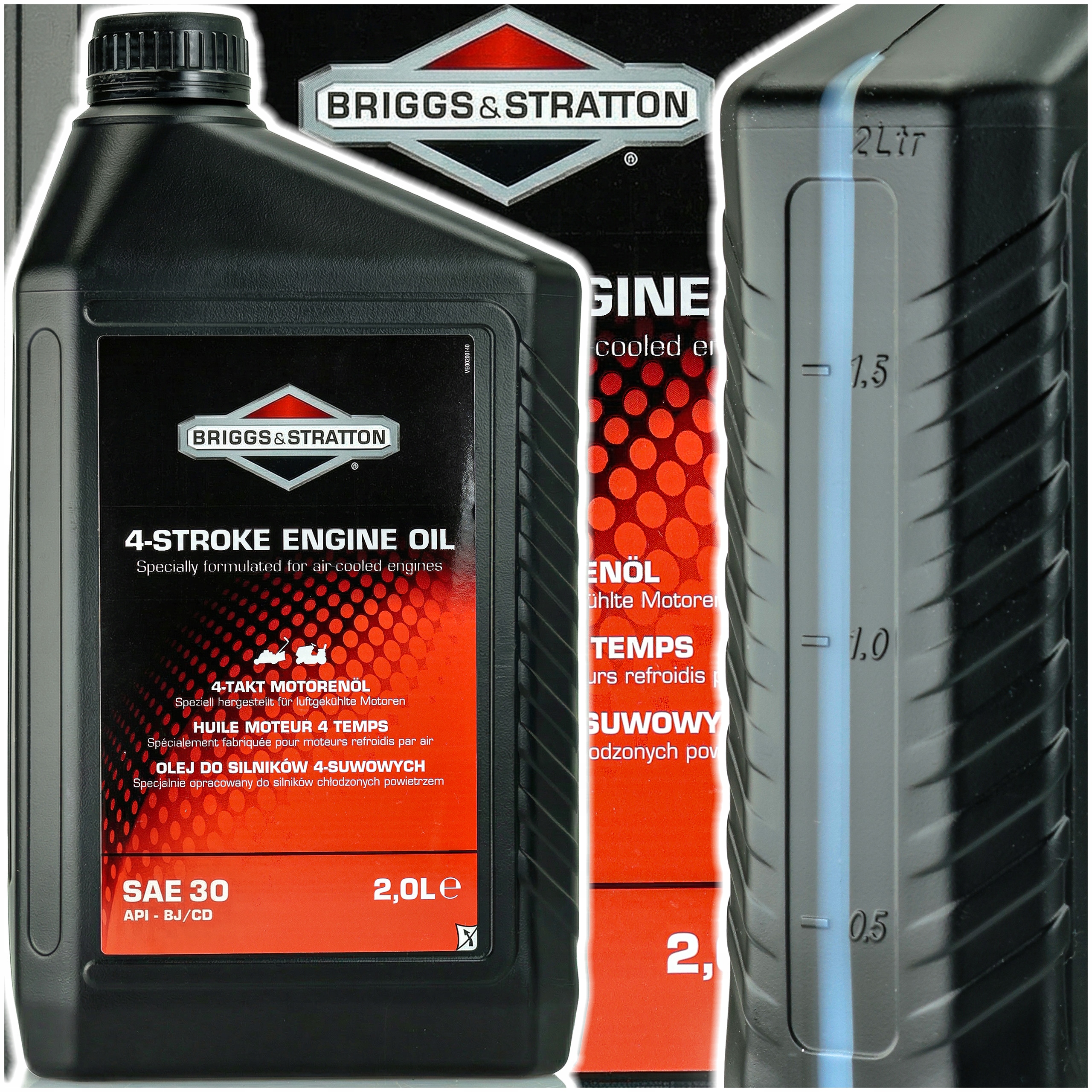 OLEJ BRIGGS STRATTON 2L OLEJ SAE30 OLEJ DO KOSIARKI AGREGATU ORYGINALNY