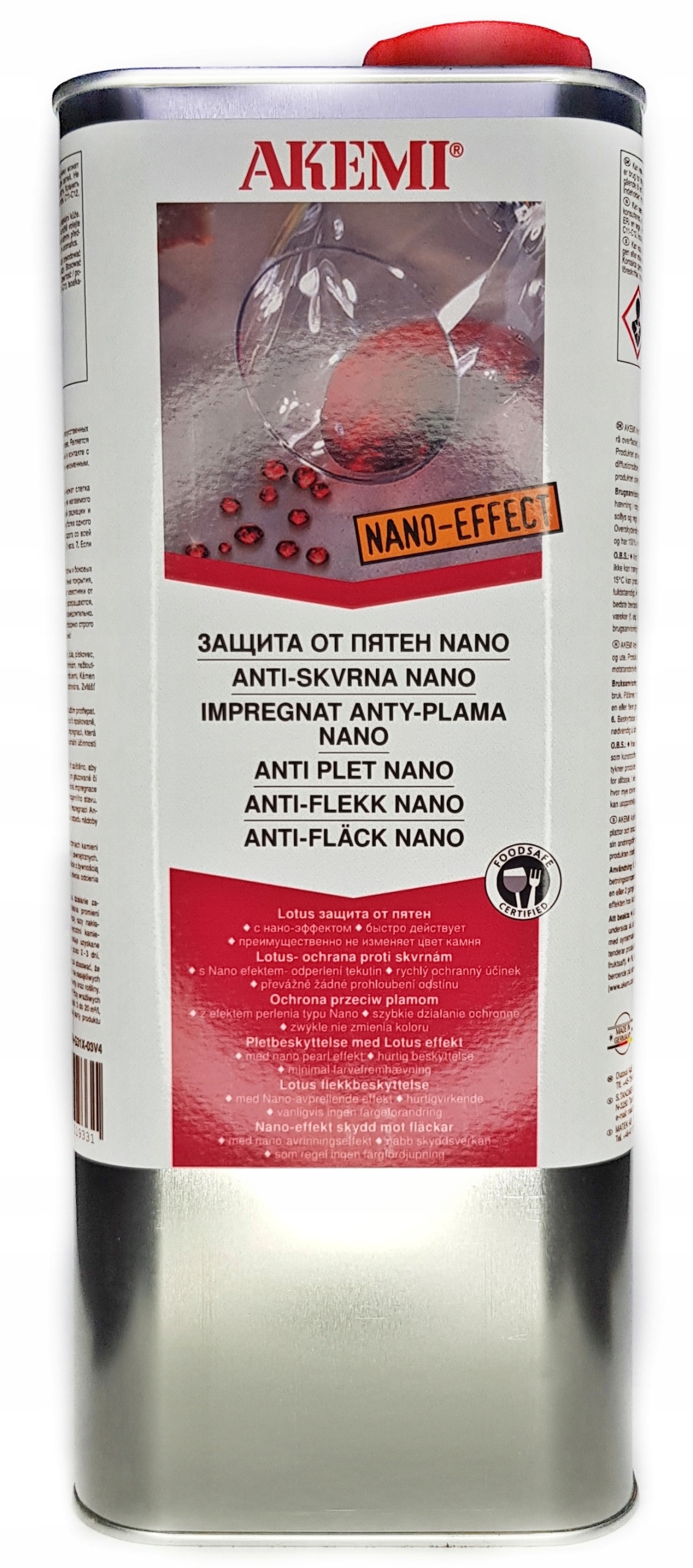 

Akemi Nano Impregnat Do Granitu Marmuru 5L