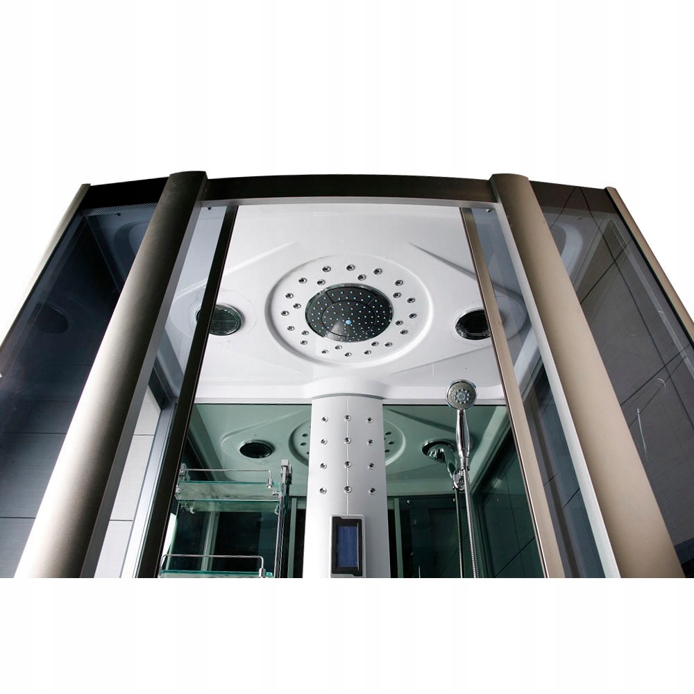 125x90 kabina prysznicowa z hydromasażem MO-09938B Szerokość 125 cm