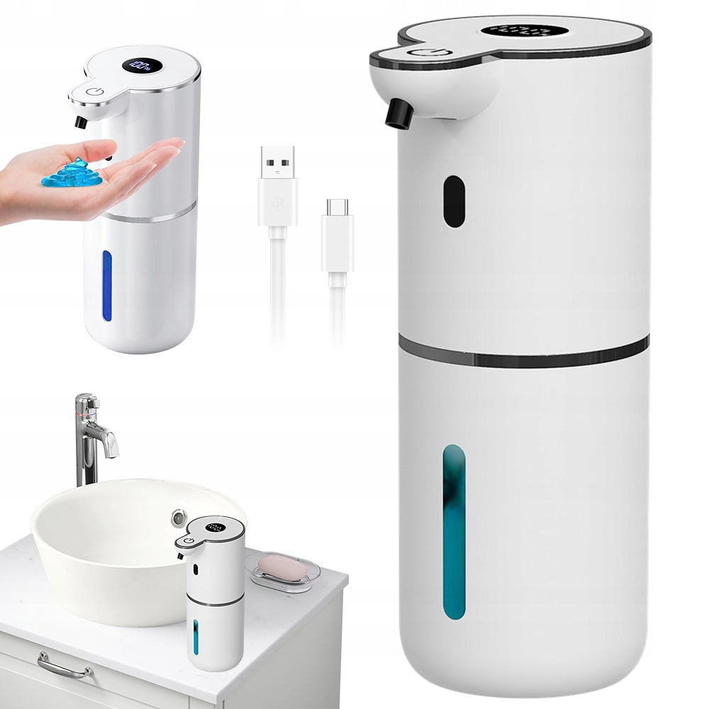 Dávkovač Mýdla Automatický Bezdotykový 380 ML Dávkovač Se Senzorem