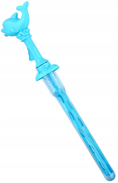 BAŃKI MYDLANE MIECZ XXL 54-CM ! 200-ML DELFIN NIEB