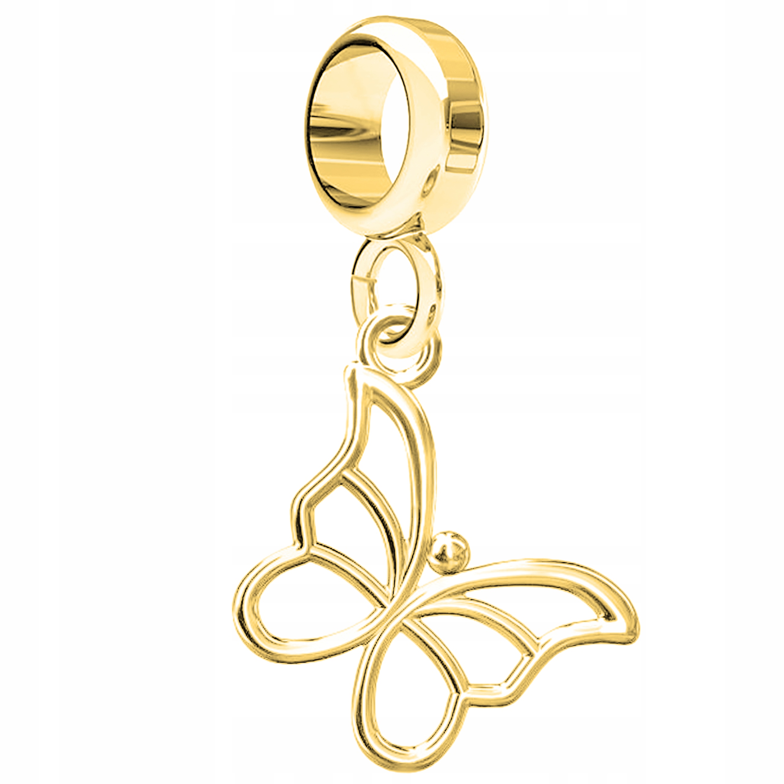 Zlatý přívěsek s motýlem Motýlek Motýl Motýlek Stříbro 925