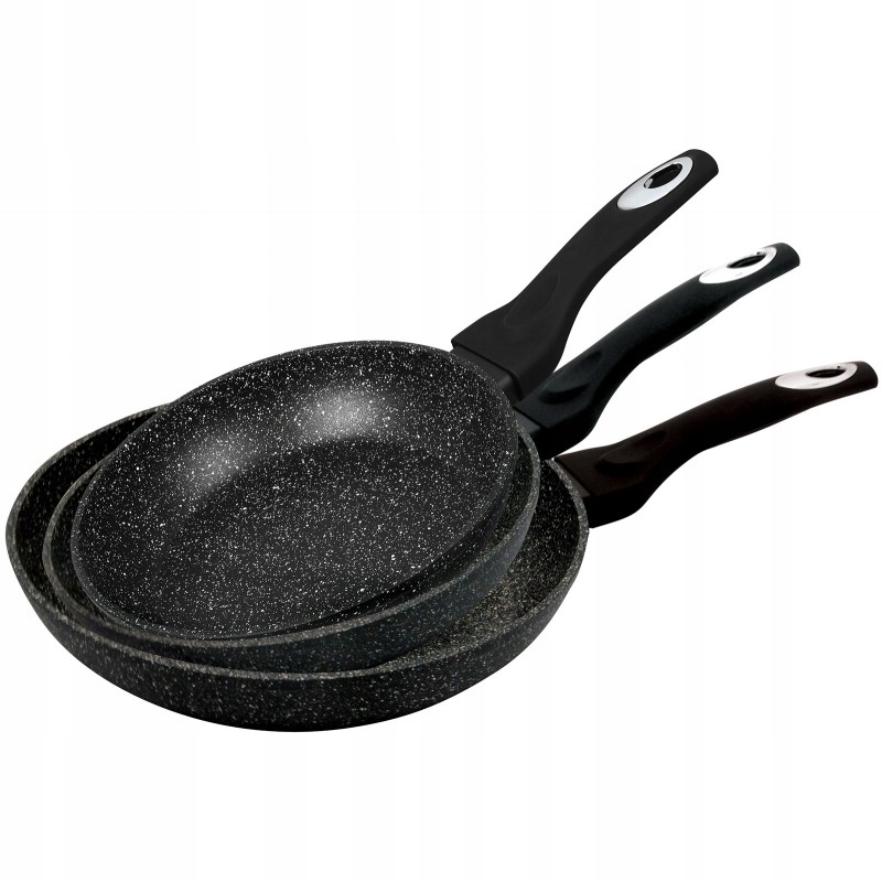

3 x Patelnia Z Powłoką Marmurkową Indukcja KB7209