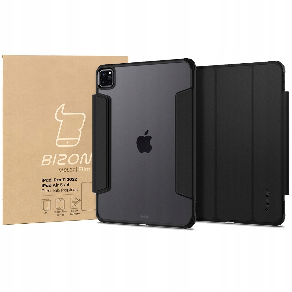 Pouzdro fólie pro iPad Pro 11 2018/20/21/22 Spigen, Bizon, pouzdro, pouzdro, sada