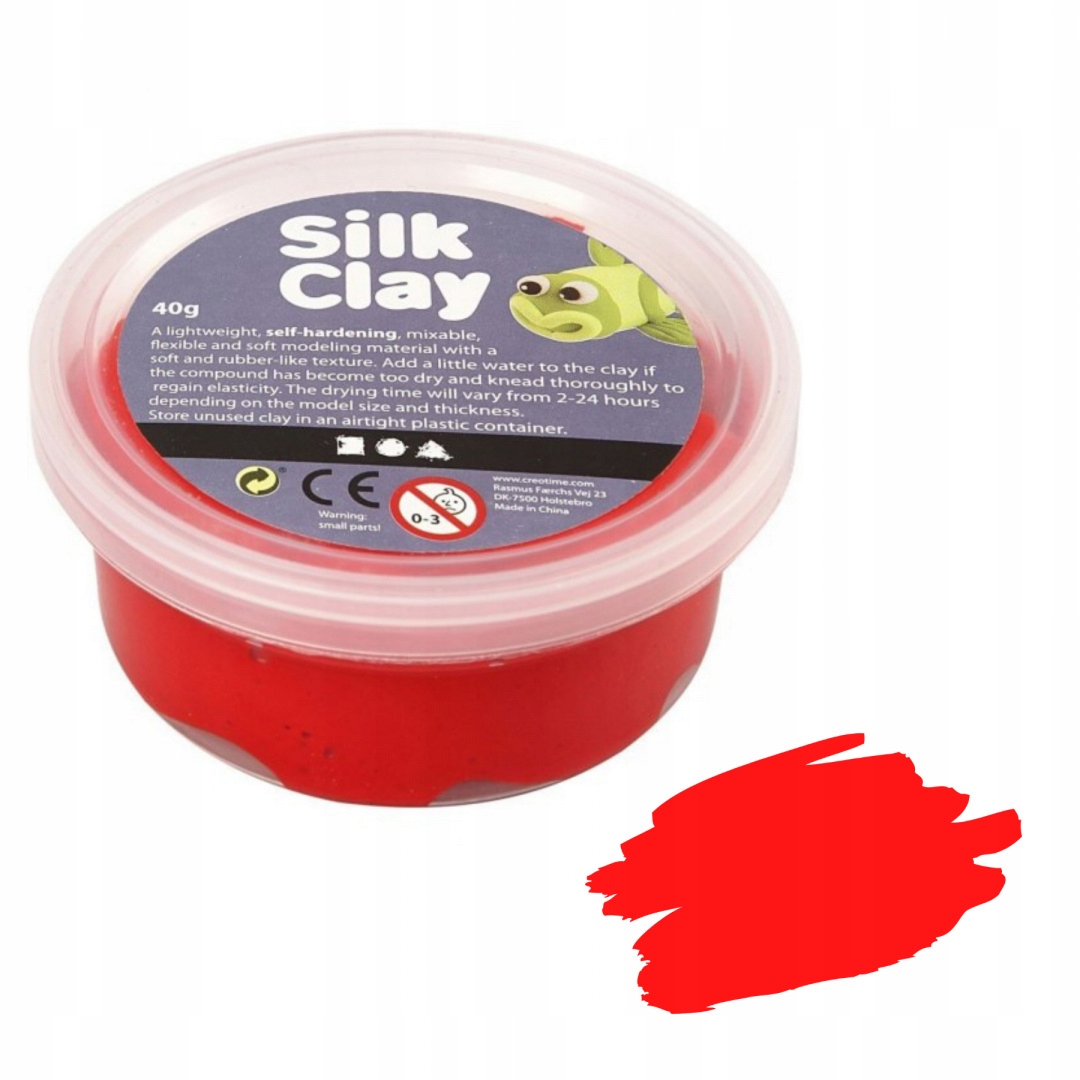 

Samoutwardzalna Masa Silk Clay 40g Czerwona