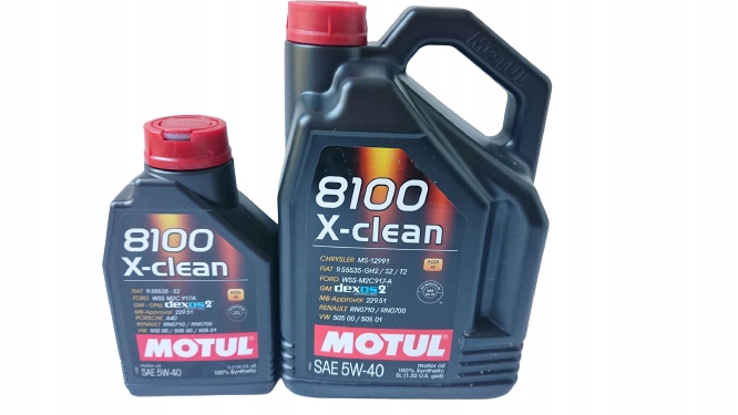 

Olej Motul 8100 X-clean C3 5W-40 6L Syntetyk