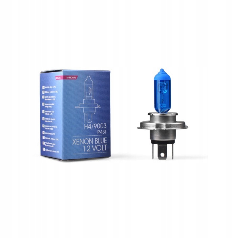 

Żarówka H4 Cool Blue Jak Hyper Up 5000K M-Tech